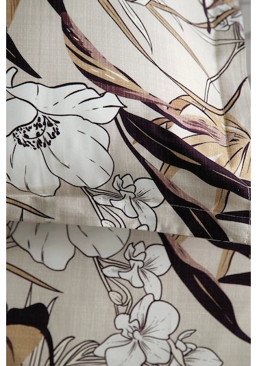 Hiros 210 Tc 83 Tel Pamuk Saten Nevresim Takımı Tek Kişilik