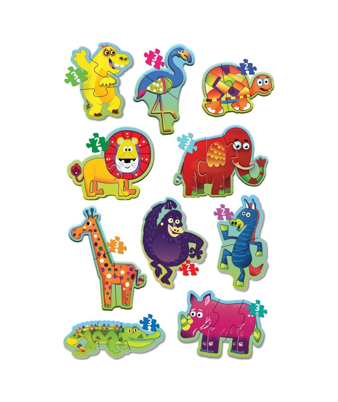 1727 Baby Puzzle Benim İlk Puzzlem Orman Hayvanları