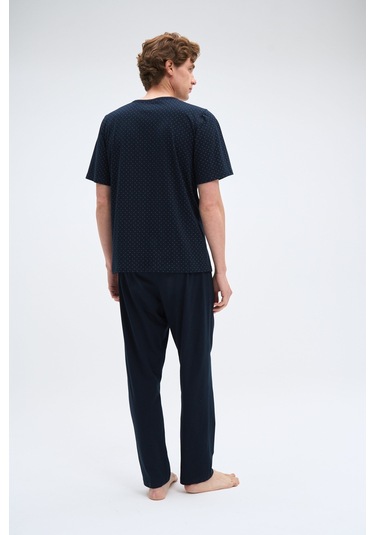 Relax Mode Erkek Laci Pijama Takımı - 2072pjdr Lacivert