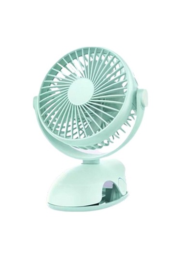 Masaüstü Usb Mini Fan - Mavi 2244 Yeşil