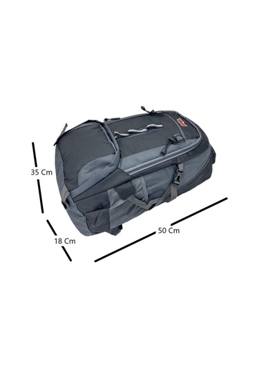 Young 51504 Dağcı Su Geçirmez Sırt Çantası Siyah