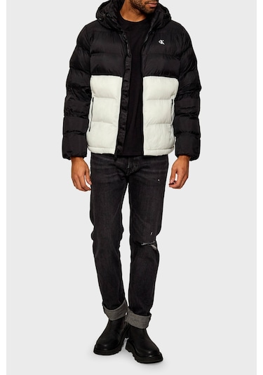 Calvin Klein Erkek Mont Lv04rd527g Yas Beyaz Beyaz