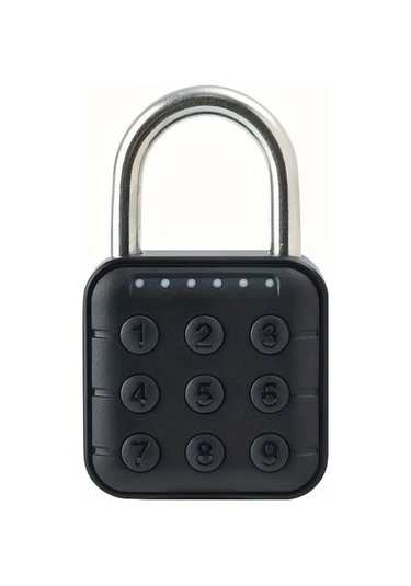 Dashanshop Elektronik Şifreli Kilit Metal Gövde Ip67 Su Geçirmez Pil Güçlü Bagaj Kapı Dolap