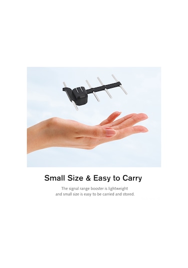 Maiyame Djı Mavic Air 2/mini 2 İçin 2.4ghz Sinyal Güçlendirici, Abs+alüminyum 8.8x6.1cm Uçak Anteni, Daha Kararlı Ve Net Transmisyon Sağlar