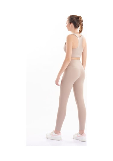 Josejuan Kadın Tayt Uzun Toparlayıcı Yüksek Bel 7101-taş Taş