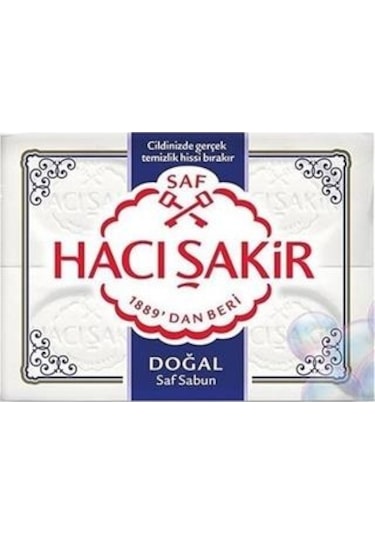 HACI ŞAKİR DOĞAL SAF KALIP SABUN 4X150G