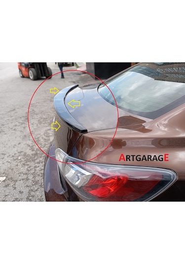 Mazda 3 Sedan Boyasız Spoiler 2009-2013 -fiberglass
