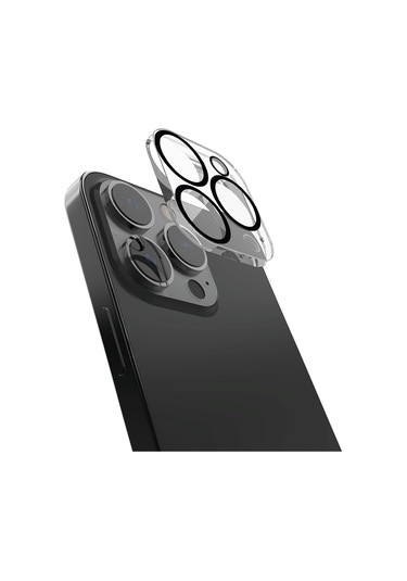 İphone Uyumlu 16 Pro Max Raptic Glass Serisi Kamera Lens Koruyucu Şeffaf