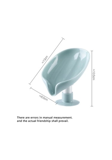 Ulzyvf Yeşil Yaprak Vantuz Sünger Su Şekli Sabunluk Raf Drenaj Çanak Adet Açık 1 Kw Açık Yeşil