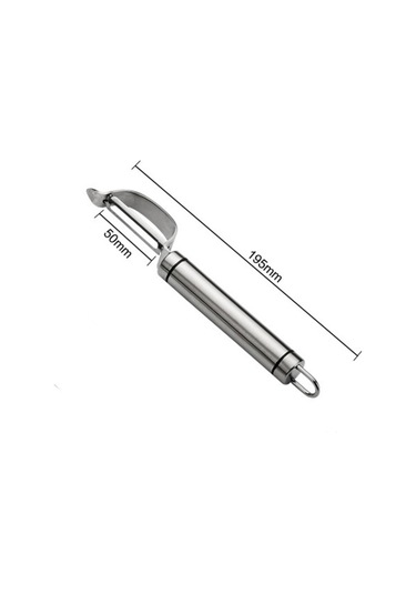 Paslanmaz Çelik Soyucu Meyve Bıçağı Planer Çok Fonksiyonlu Mutfak Sıyırıcı Patates Soyma Bıçağı Yaylı Gezgin , Boyut:yaylı Gezgin Diğer