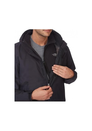 The North Face Evolve II Triclimate 3in1 Erkek Ceket Siyah T0CG55JK3