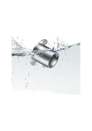 Neevoyu 4 Adet Paslanmaz Çelik Dolap Çubuğu Flanşı - Ayarlanabilir, Duvar/tavan Montajlı, Sağlam Tutucu, Giyim & Boru Sabitleme Classıc