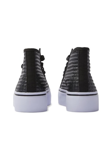 Dc Shoes Adjs300296 Manual Hi Platform Battleship/gum Kadın Sneaker 001