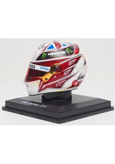 Looksmart Lewis Hamilton Silverstone 2019 Wc Diecast Kask 1/5