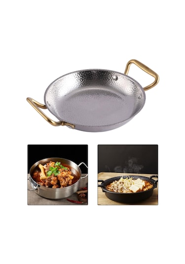 Homyl Tava Kuru Pot Çok Amaçlı Kore Ramen Kimchi Çorbası 28cm