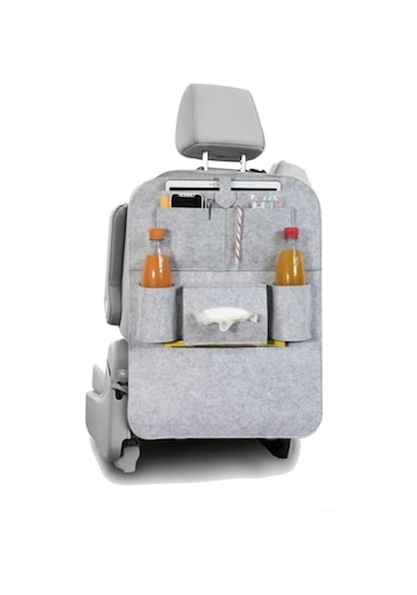 2 Adet Araç Araba Oto Koltuk Arkası Organizer Düzenleyici Kılıfı