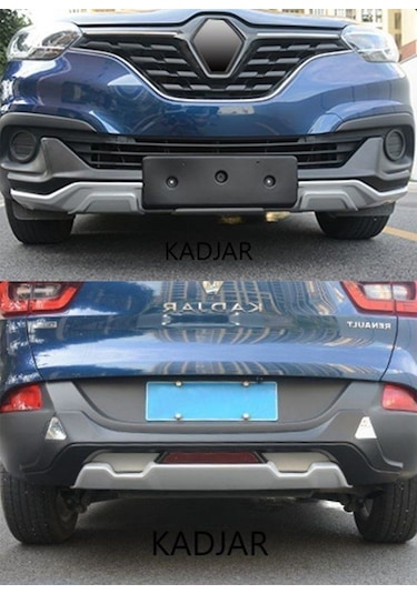 Renault Kadjar Uyumlu Ön Arka Tampon Koruma Difüzör 2015-2016-2017-2018