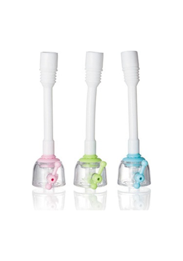 Hangfox Japon Tarzı Döner Su Tasarruflu Duş Başlığı - Sıçrama Önleyici Filtreli Mavi Mutfak Bataryası Diğer