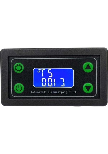 Novahub Zfx-wt01 Wıfı Dijital Termostat K Tipi Termokupl Yüksek Sıcaklık Kontrol Cihazı -99 999