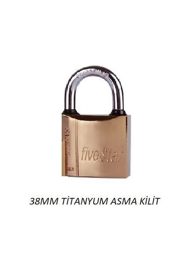 Fivestar Asma Kilit Titanyum 38mm