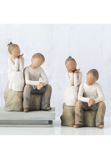 Willow Tree Brother And Sister Erkek Ve Kız Kardeş Biblo