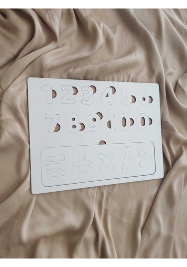 Ahşap Çocuk Puzzle Temel Aritmetik