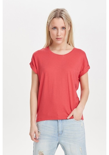 Only Bayan T Shirt 15106662 Nar Çiçeği