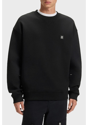 Hugo Erkek Sweat 50542593 001 Siyah Siyah