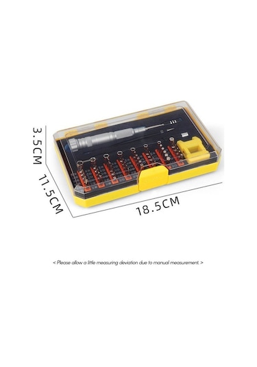 Trendooze Vidalama Ve Telefon Tamiri Seti Saat Pratik Kit İçin Dizüstü Çok Bilgisayar, Araç Amaçlı Akıllı 52'li - Bk