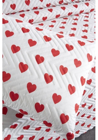 Ultrasonik Kapitoneli Kalben Çift Kişilik Yatak Örtüsü Çok Renkli