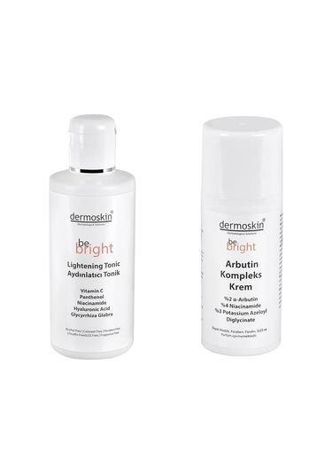 Dermoskin Be Bright Arbutin Kompleks Krem 33 Ml + Dermoskin Be B