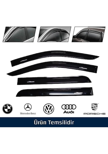 Hyundai Elantra Cam Rüzğarlığı 4lü - Pf-359