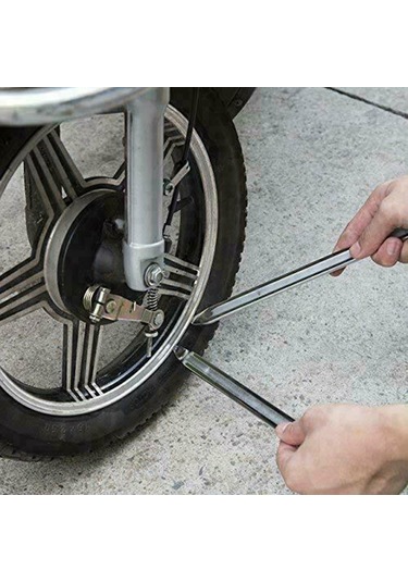 3pcs 11.81ın Galvanizli Tip Oto Motosiklet Lastik Kaşık K15650