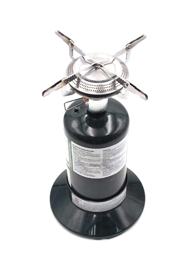 Dianziye Taşınabilir Propan Kamp Ocağı - Hafif Ve Dayanıklı Outdoor Pişirme Ekipmanı Gümüş