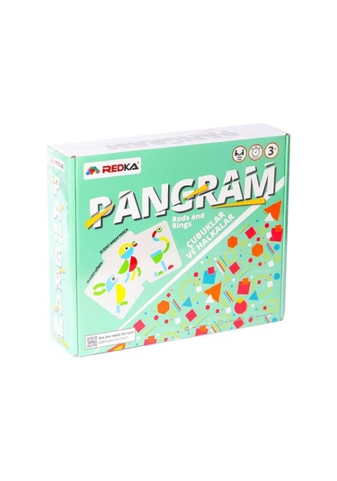 5646 Pangram Çubuklar Ve Halkalar