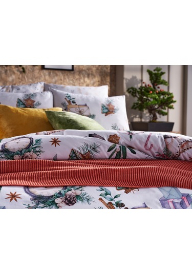 Doqu Home Poly Cotton Skate Tek Kişilik King Size Nevresim Takımı