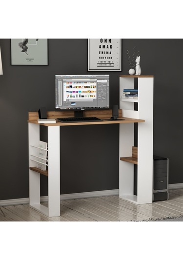 Aron Çalışma Masası Beyaz - Kemençe