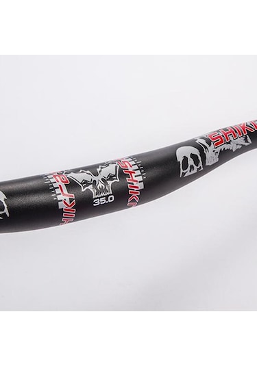 Suntek Alüminyum Yokuş Aşağı Dağ Bisikleti Gidon Siyah-780mm Siyah