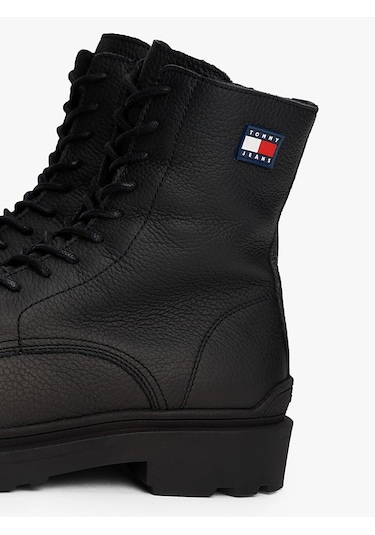 Tommy Hilfiger Erkek Bot Em0em01631bds Siyah