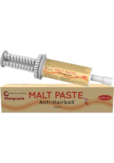 Merycare Kediler İçin Malt Paste Enjektör 60 ML