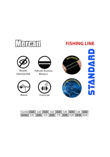 Mercan Standart Beyaz Bobin Makara Misina