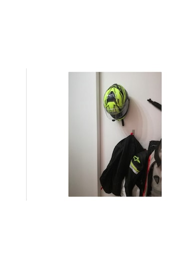 Motosiklet Kask Askısı Kask Tutucu Askılık Siyah