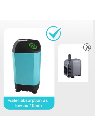 Açık Kamp Duş Taşınabilir Elektrikli Duş Pompası Ipx7 Y25738-1 Mavi Mavi