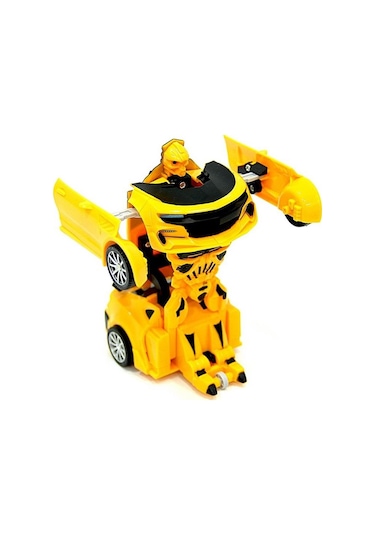 Transformes Robota Dönüşen Araba Sarı