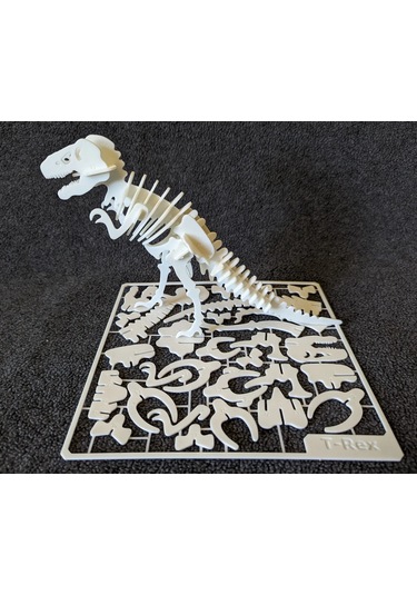 T-rex İskelet Kit Kart