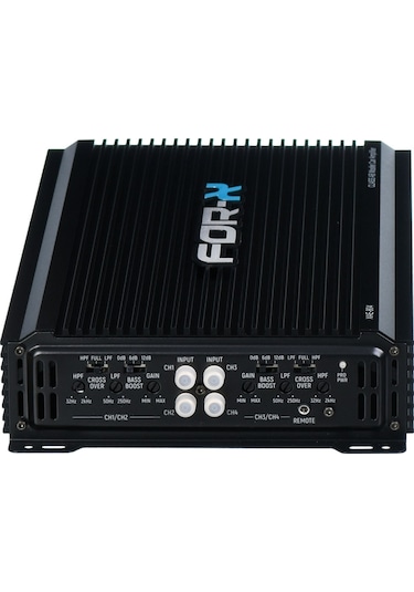 For-X 4 Kanal 4X120W Bass Kontrollü Oto Amfi Xae-804