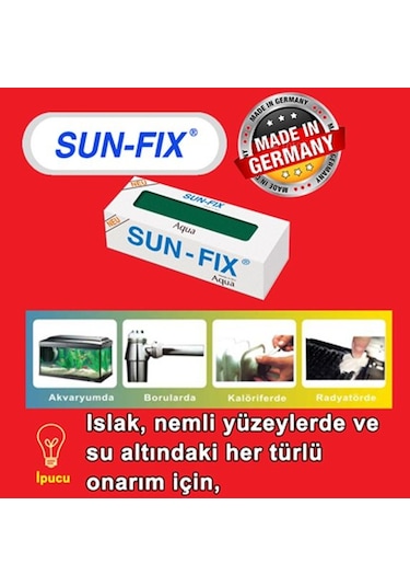 Sun-Fıx Macun Kaynak Aqua