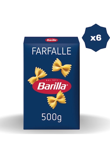 Farfalle Makarna 500 Gr - 6 Adet