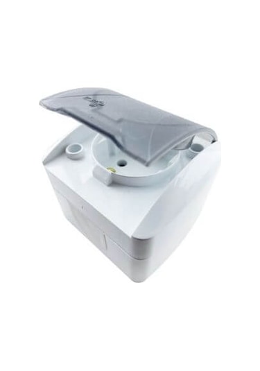 Elbi Alsu Sıva Üstü Kapaklı Topraklı Priz