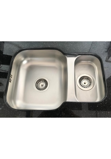 Ekosan 44 x 62 1.5 Göz. Tezgah Altı. Paslanmaz Eviye